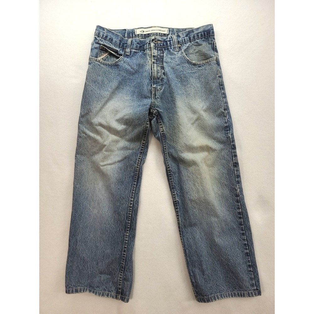 Paco Jeans Company‎ 34x30 Hemmed to 26 Med wash Mid Rise Bootcut